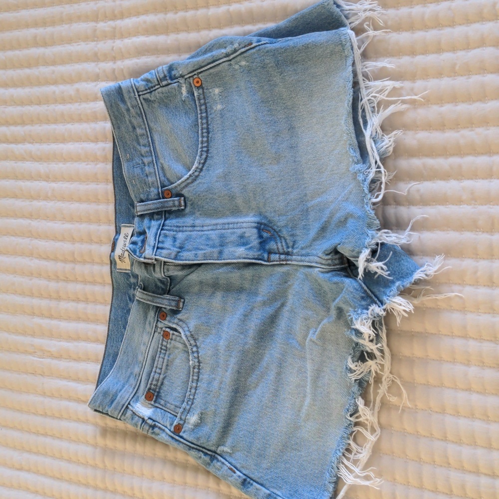 Madewell relaxed denim shorts
